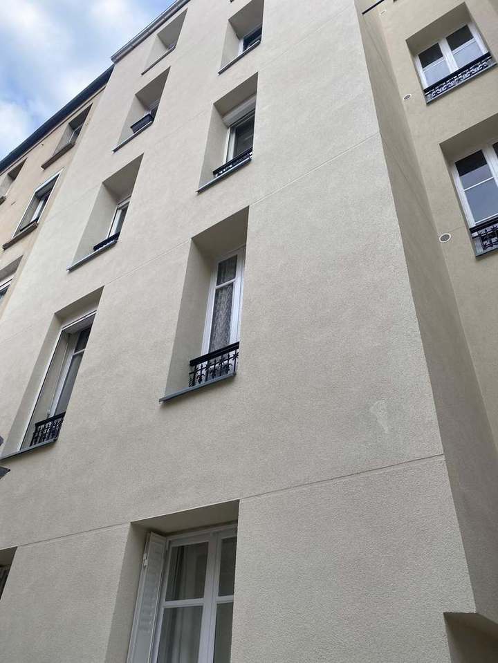 Façade ravalée à neuf